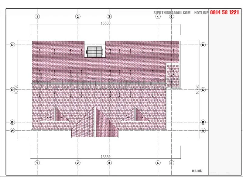 nhà cấp 4 9x14m