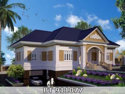 mẫu nhà vườn kiểu pháp