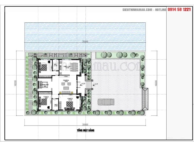 Nhà cấp 4 800 triệu đẹp