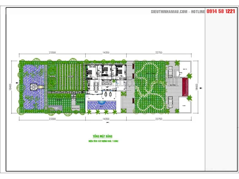 Thiết kế nhà 10x14m