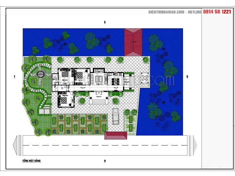 thiết kế nhà vườn 120m2