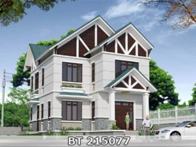 Mẫu nhà mặt tiền 8m đẹp
