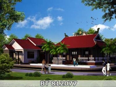 nhà ở kết hợp với nhà thờ