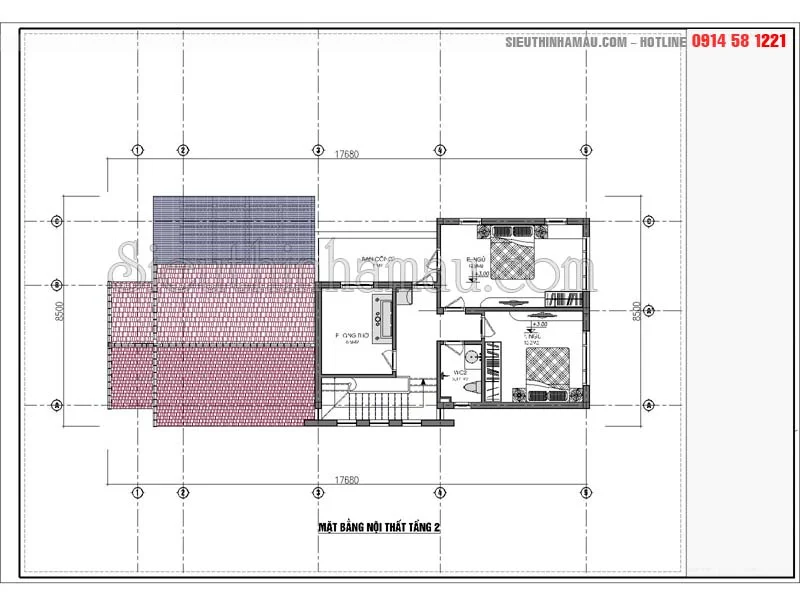 mẫu nhà đẹp 7x16m