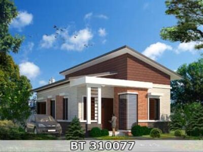 Thiết kế nhà cấp 4 8x12m đẹp