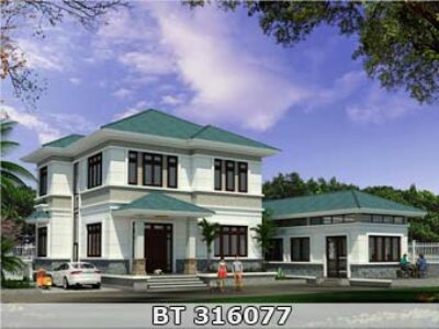 Thiết kế nhà có 5 phòng ngủ đẹp