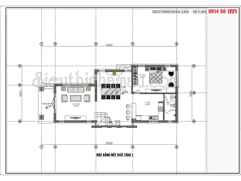 Nhà đẹp 7x16m