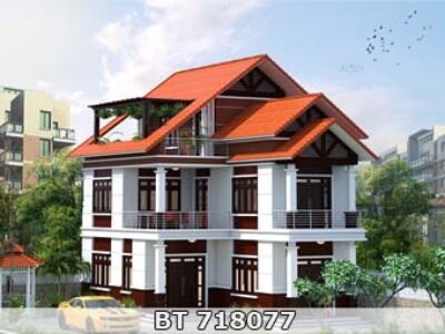 Thiết kế nhà đẹp 8x15m