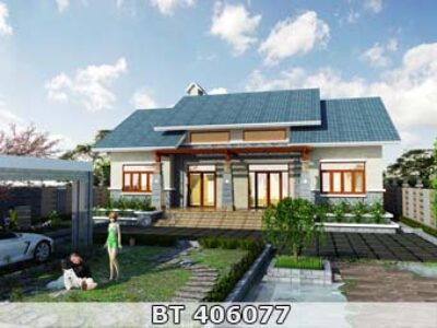 Biệt thự 1 tầng 4 phòng ngủ BT406077