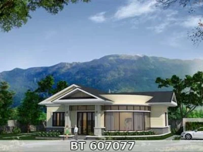 Mẫu nhà cấp 4 mái thái 130m2