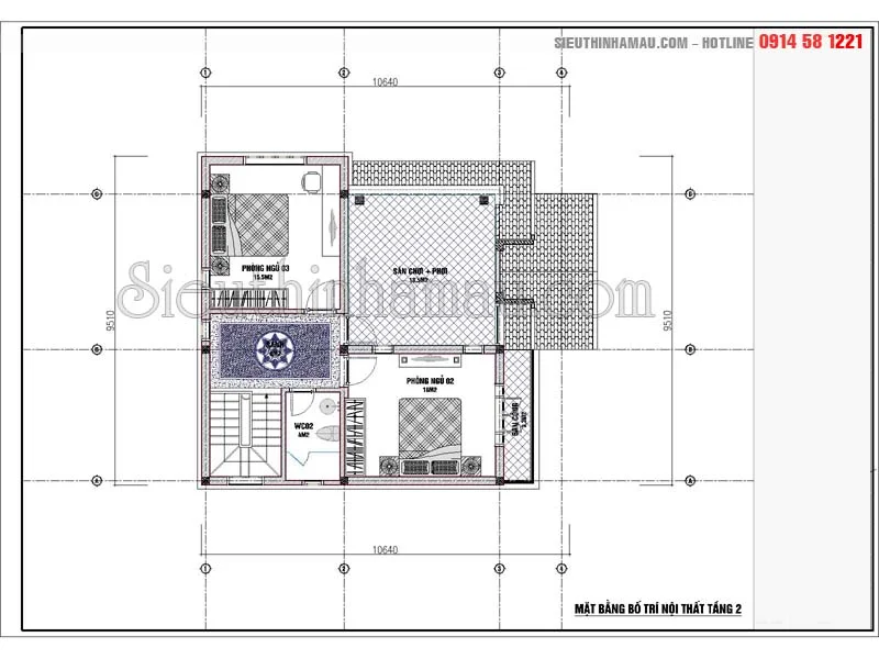 Thiết kế nhà mặt tiền rộng 10m