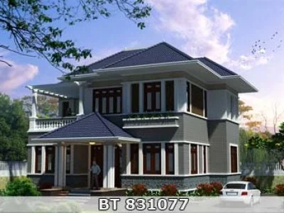 biệt thự 2 tầng 5 phòng ngủ