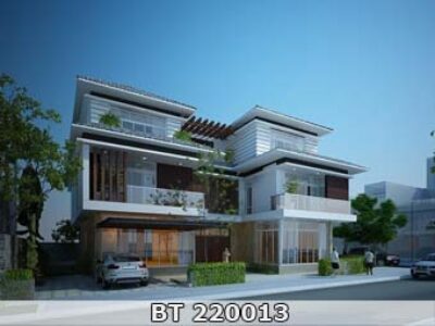 Biệt thự 3 tầng có bể bơi