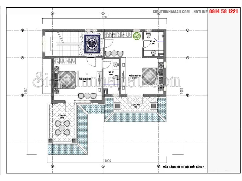 Biệt thự phố hiện đại mặt tiền 10m