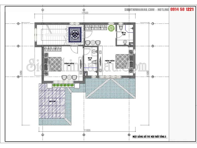 Biệt thự phố hiện đại mặt tiền 10m