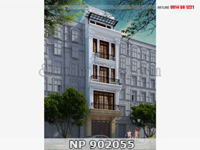 Chi phí xây nhà 5 tầng 50m2