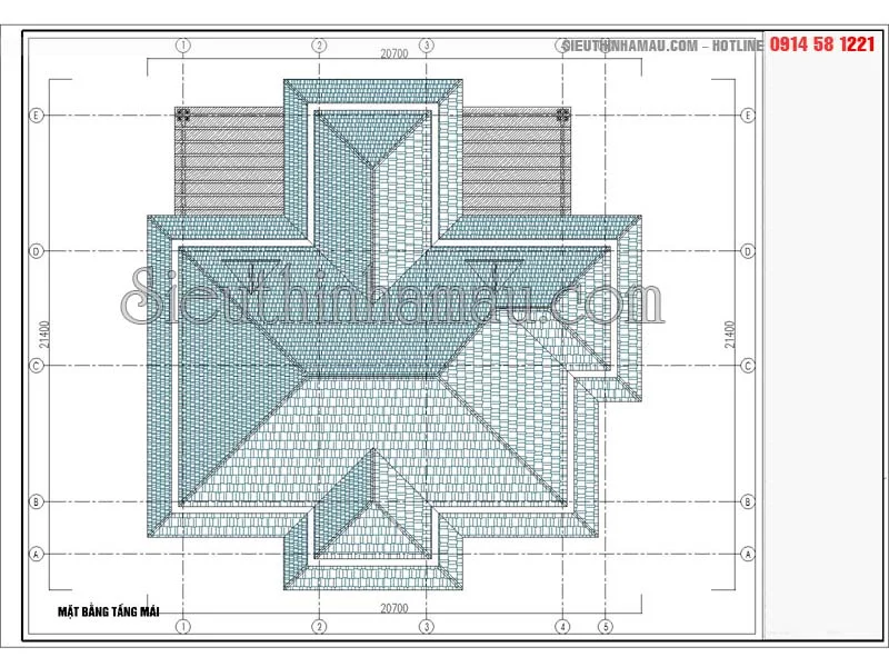 Biệt thự 3 tầng kiểu châu âu