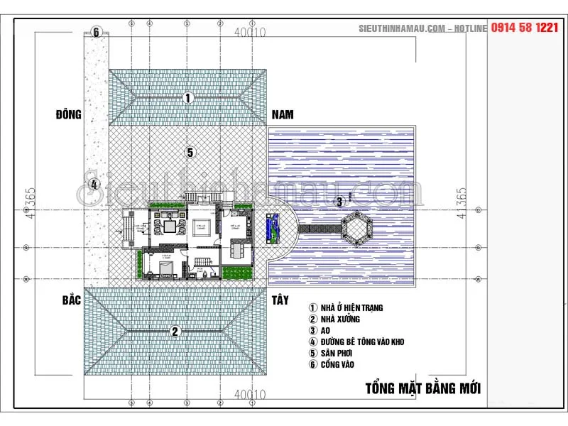 Thiết kế nhà 110m2