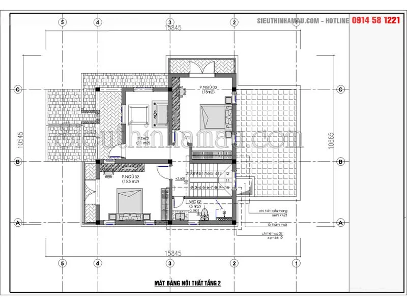 Thiết kế nhà 110m2