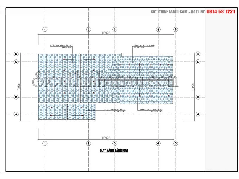 Mẫu nhà 3 tầng mặt tiền 8m