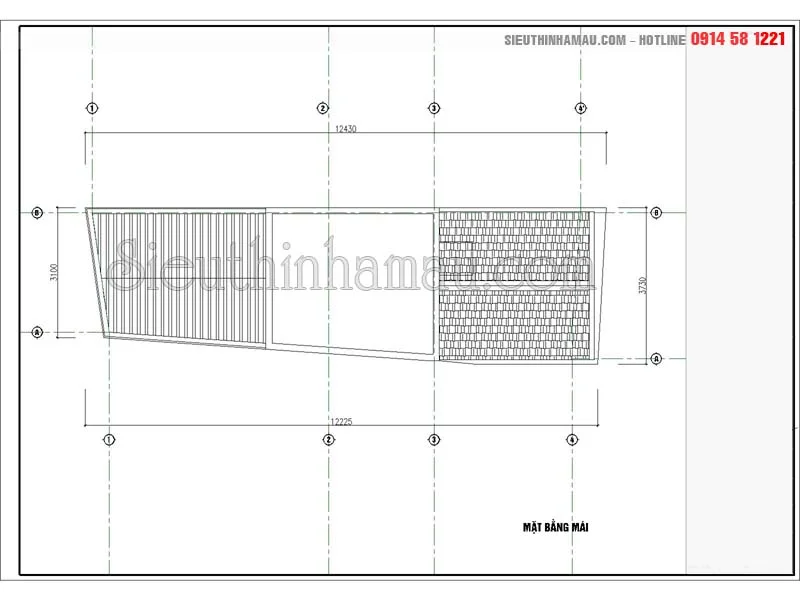 mẫu nhà phố 4x12m