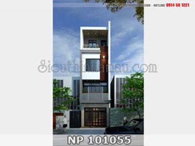 Mẫu nhà phố 4x18 đẹp