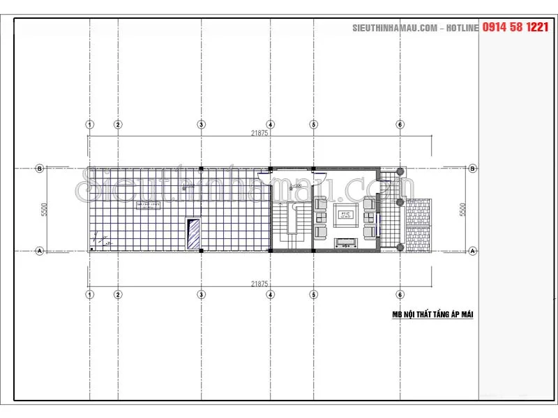 Mẫu nhà phố 5x20m đẹp