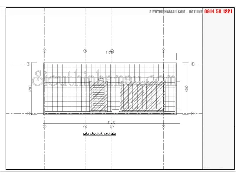 Mẫu thiết kế nhà phố 50m2 4 tầng hiện đại