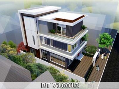Nhà mái bằng hiện đại