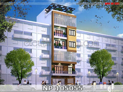Nhà phố 7 tầng hiện đại