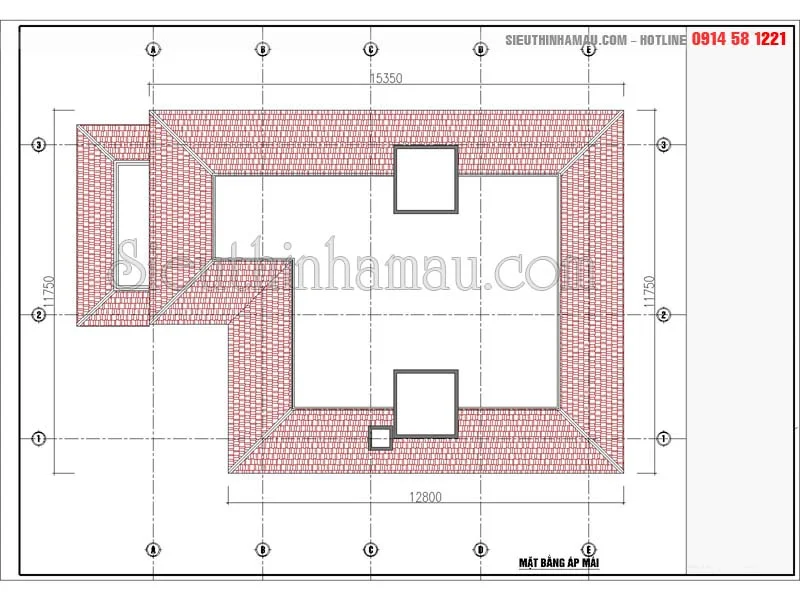 Thiết kế nhà 2 tầng mặt tiền 10m