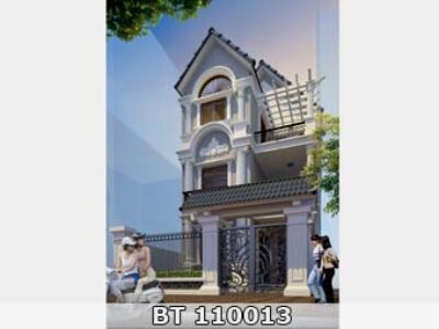 Thiết kế nhà 3 tầng 7x12m