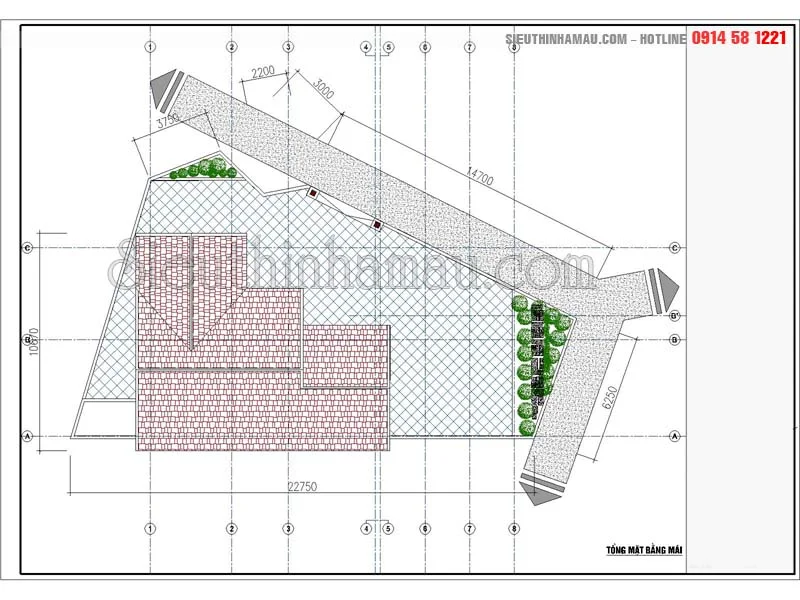 Thiết kế nhà 3 tầng 90m2