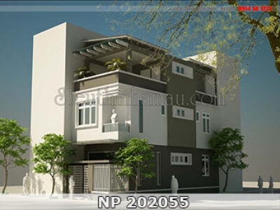 Thiết kế nhà 5x13.5m đẹp