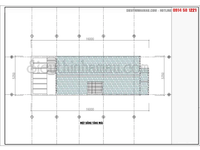 Thiết kế nhà 5x16m