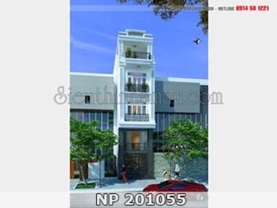 Thiết kế nhà đẹp 55m2