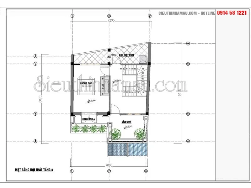 Thiết kế nhà đẹp 65m2