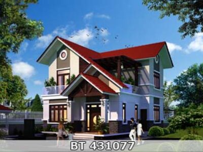 Thiết kế nhà mặt tiền rộng 10m