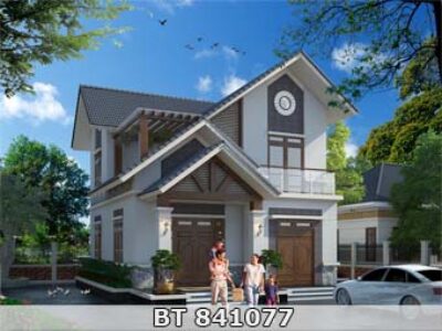 Thiết kế nhà nhỏ 80m2 đẹp