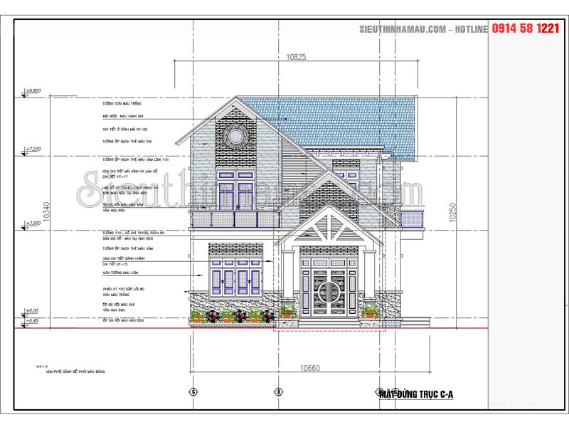 Một bộ hồ sơ bản vẽ thiết kế nhà ở dân dụng bao gồm những gì? TIN201017 | Siêu thị nhà mẫu