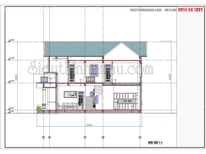 Một bộ hồ sơ bản vẽ thiết kế nhà ở dân dụng bao gồm những gì? TIN201017 | Siêu thị nhà mẫu