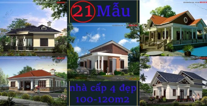 tổng hợp 21 mẫu nhà cấp 4 đẹp