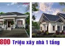 Xây nhà giá 800 triệu