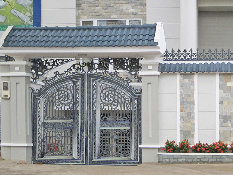 20+ lựa chọn mẫu cửa cổng hàng rào sắt đẹp nhất cho biệt thự | Siêu thị nhà mẫu