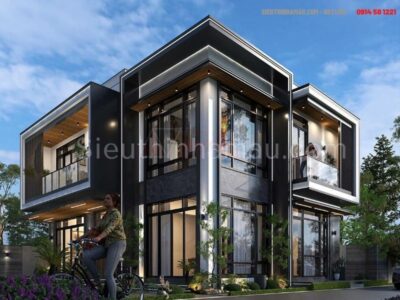 Mẫu nhà 2 tầng 110m2 tại Hưng Yên BT110926